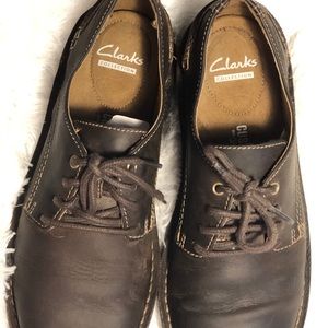Men’s Clark’s leather Oxford shoes